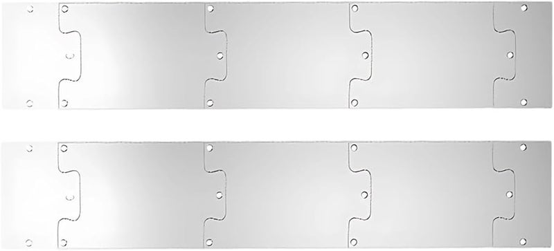 Stainless Steel Door Kick Plates 6x30 Inch 10 Pcs Scratch Resistant Protection Interior Exterior - Image 1